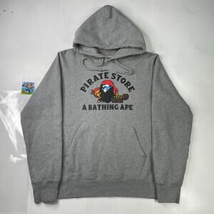 BAPE Pirate Store Baby Milo Pullover Hoodie Size L